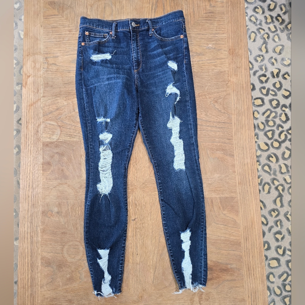 GAP True Skinny Dark Blue Jeans
